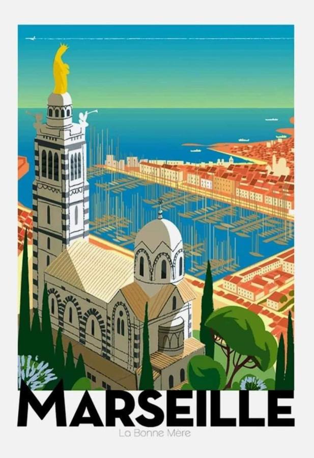 Appartement Cosy T2 - 4 Personnes -Proche De La Mer Marseilles Buitenkant foto
